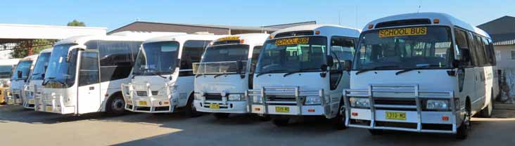 MIA Coaches Toyota Coaster & Higer minibuses